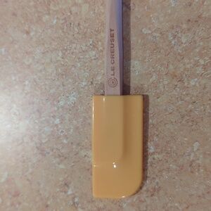 LeCreuset spatula. Yellow
